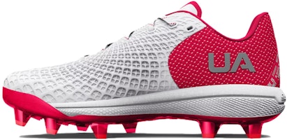 (Women) Under Armour Glyde 2 MT TPU 'White Red' 3026603-101 (Women) Under Armour Glyde 2 MT TPU 'White Red' 3026603-101