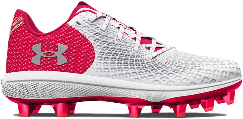 (Women) Under Armour Glyde 2 MT TPU 'White Red' 3026603-101 Order (Women) Under Armour Glyde 2 MT TPU 'White Red' 3026603-101