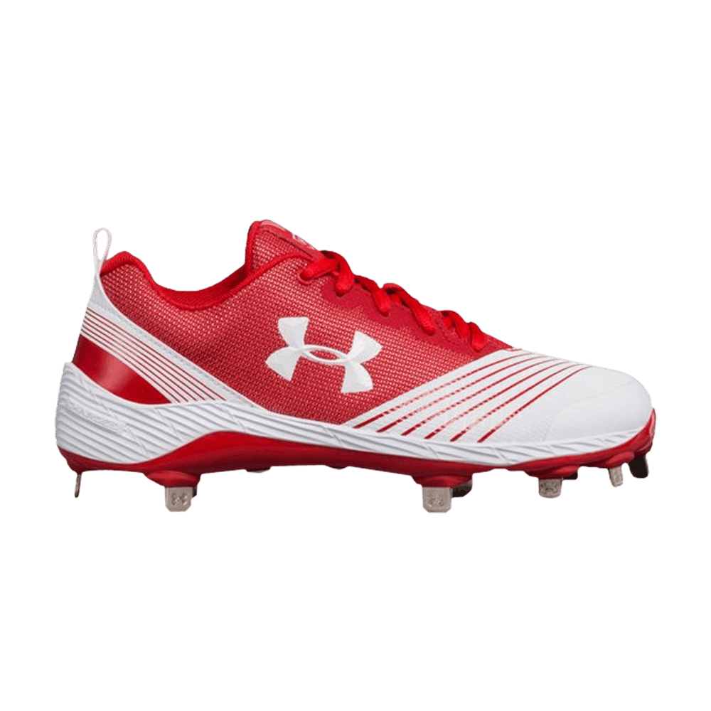 (Women)  Under Armour Glyde Metal 'Red White'  1297335-161