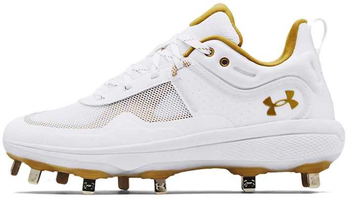 (Women) Under Armour Glyde MT 'White Metallic Gold' 3024328-103 Buy (Women) Under Armour Glyde MT 'White Metallic Gold' 3024328-103