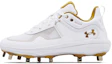 Buy (W) Under Armour Glyde MT ''Blanc Or Métallique'' 3024328-103