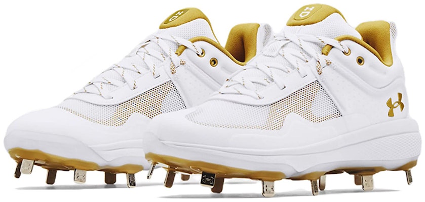 (Women) Under Armour Glyde MT 'White Metallic Gold' 3024328-103 Lookbook (Women) Under Armour Glyde MT 'White Metallic Gold' 3024328-103