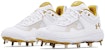 (W) Under Armour Glyde MT 'Putih Emas Metalik' 3024328-103