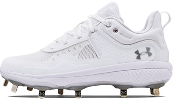(Women) Under Armour Glyde MT 'White Metallic Silver' 3024328-100 (Women) Under Armour Glyde MT 'White Metallic Silver' 3024328-100