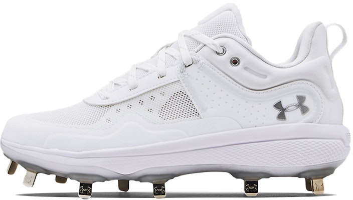 (Women) Under Armour Glyde MT 'White Metallic Silver' 3024328-100 Buy (Women) Under Armour Glyde MT 'White Metallic Silver' 3024328-100