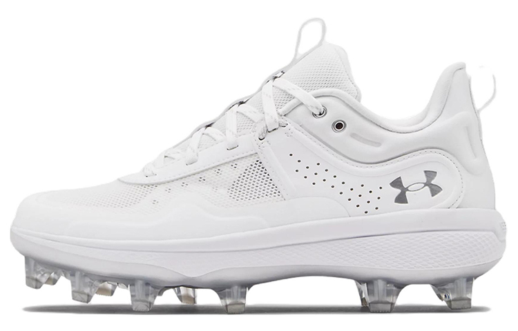 (Women)  Under Armour Glyde MT TPU 'White Metallic Silver'  3024329-101
