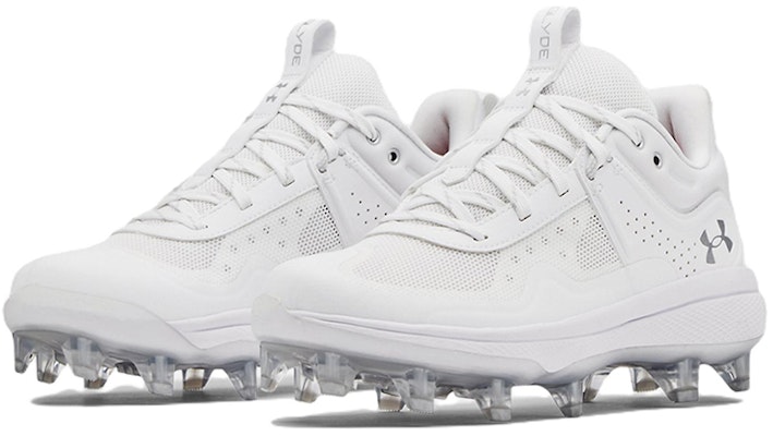 (W) Under Armour Glyde MT TPU 'Blanco Plata Metálica' 3024329-101 Lookbook (W) Under Armour Glyde MT TPU 'Blanco Plata Metálica' 3024329-101