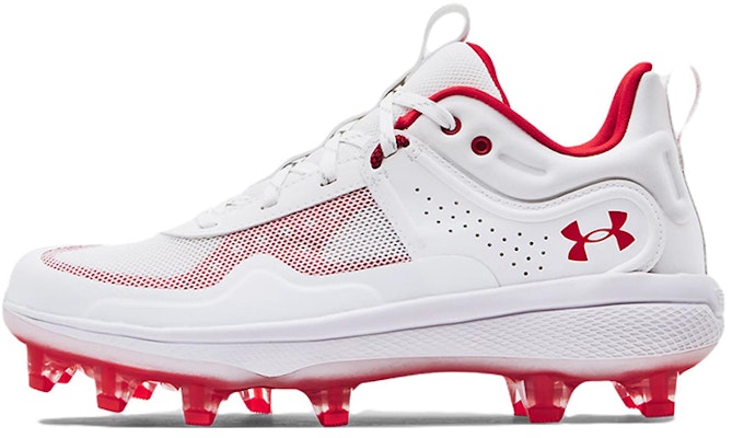 (Women) Under Armour Glyde MT TPU 'White Red' 3024329-103 Buy (Women) Under Armour Glyde MT TPU 'White Red' 3024329-103