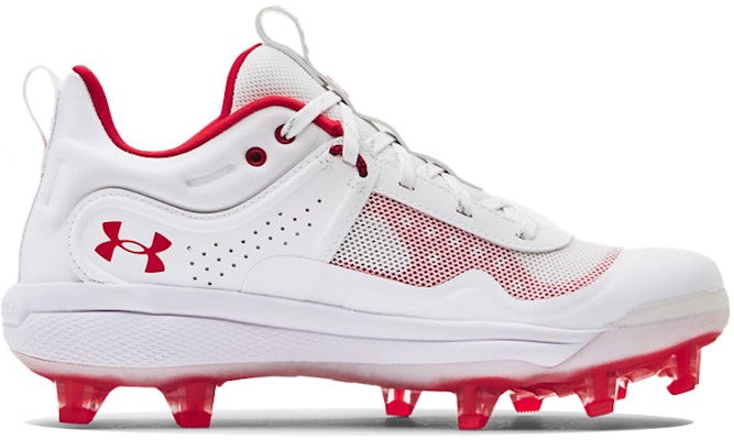(W) Under Armour Glyde MT TPU 'Blanco Rojo' 3024329-103 Order (W) Under Armour Glyde MT TPU 'Blanco Rojo' 3024329-103