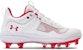 (W) Under Armour Glyde MT TPU 'Putih Merah' 3024329-103