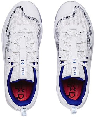 (W) Under Armour Glyde MT TPU 'Blanco Royal' 3024329-102 Shop (W) Under Armour Glyde MT TPU 'Blanco Royal' 3024329-102