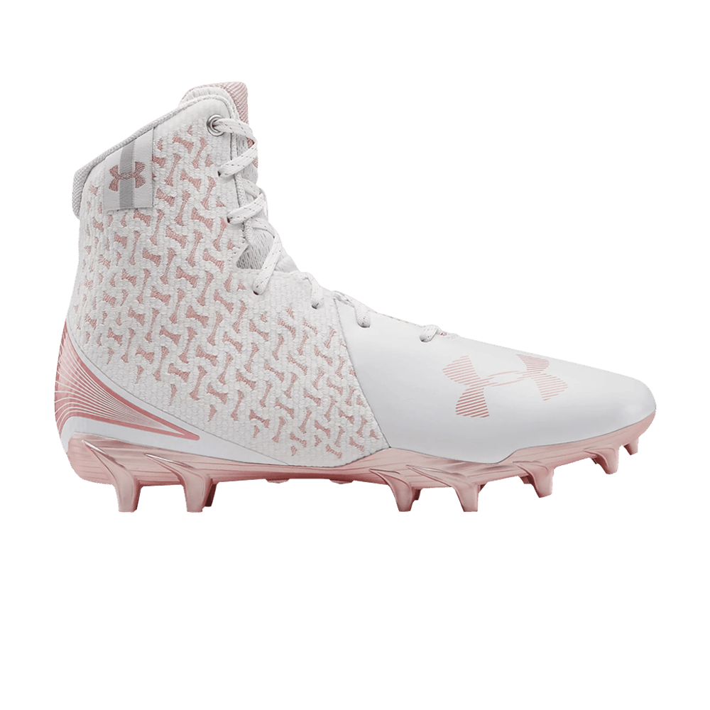 (Women)  Under Armour Highlight MC 'White Metallic Rose Gold'  3022078-105