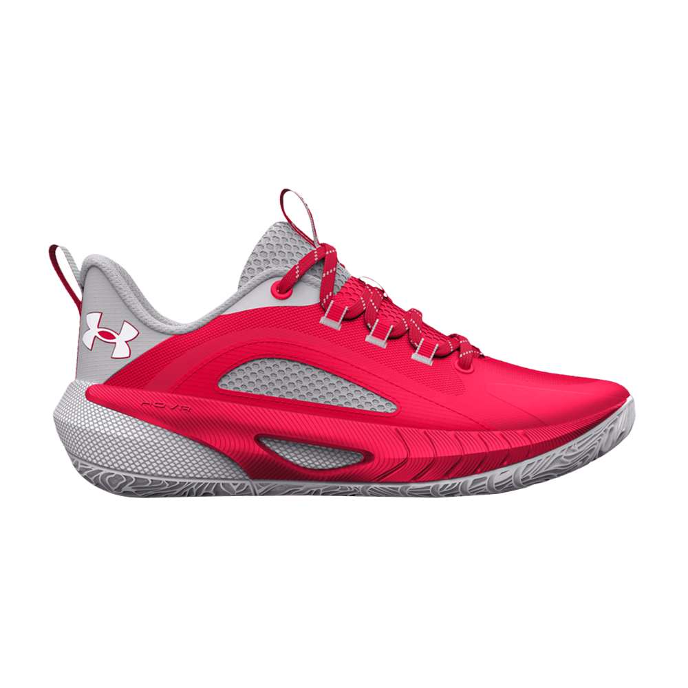 (Women)  Under Armour HOVR Ascent 2 'Red Halo Grey'  3025681-600