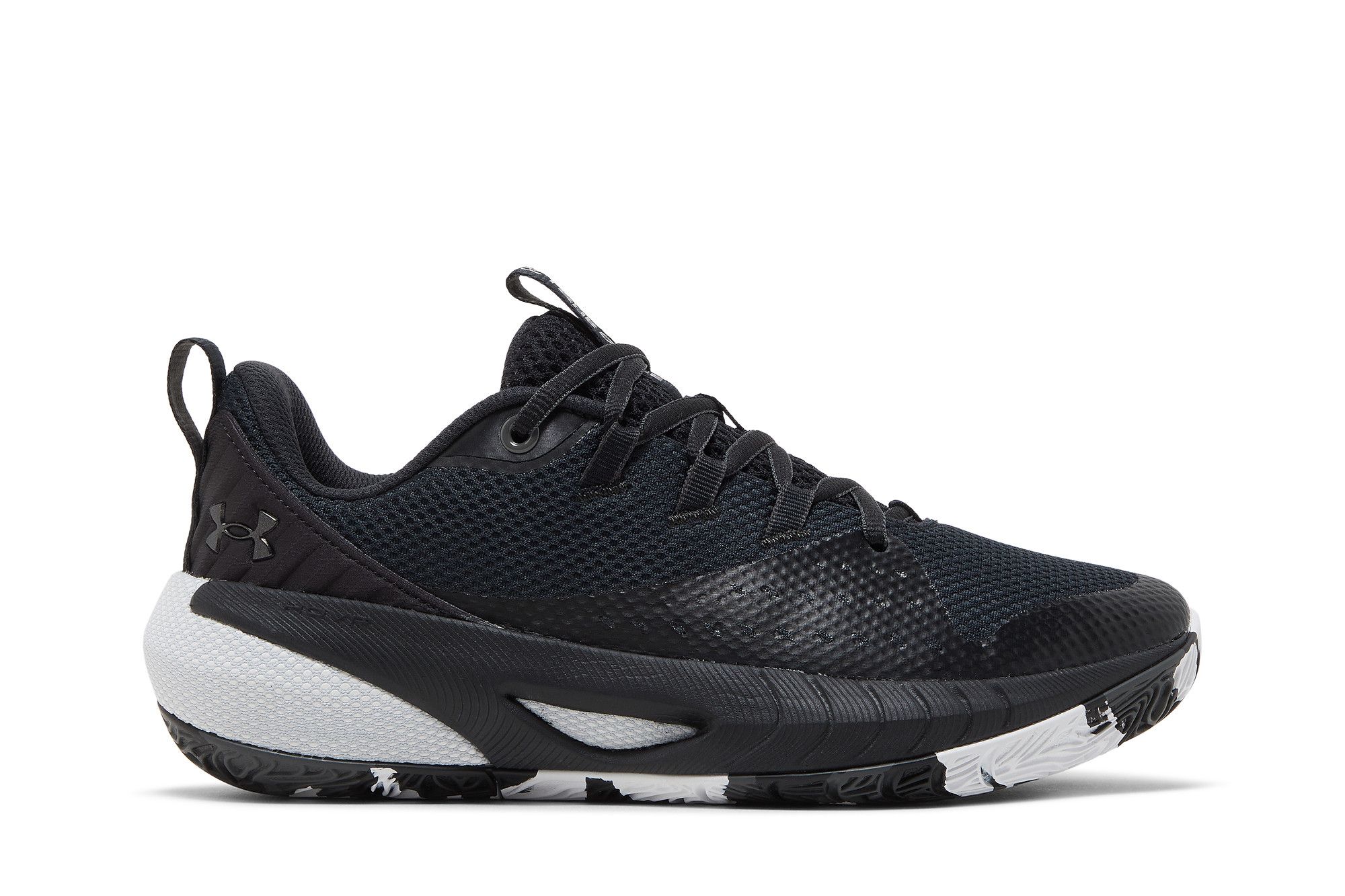 (Women)  Under Armour HOVR Ascent 'Black White'  3025680-001