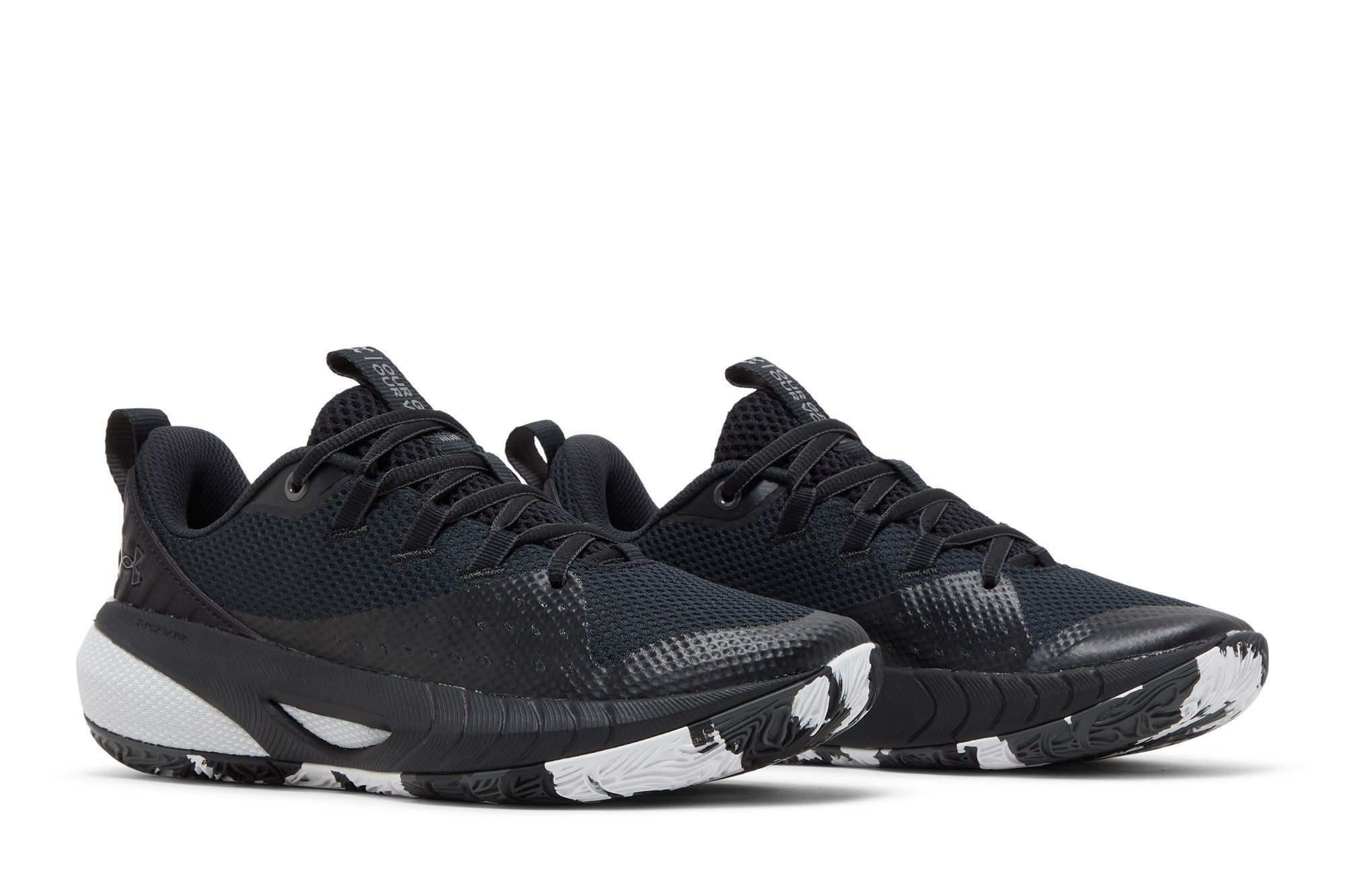 Cheap (W) Under Armour HOVR Ascent ''Noir Blanc'' 3025680-001