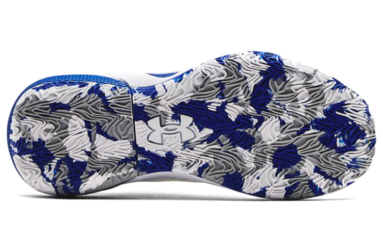 Shop （女款）Under Armour HOVR Ascent '白色皇皇家藍' 3025680-104