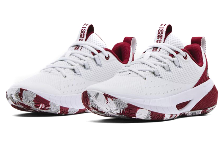 Lookbook (W) Under Armour HOVR Ascent Team ''Bianco Cardinal'' 3025724-106