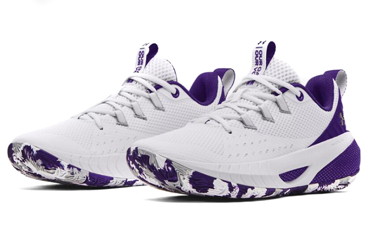 (W)  UA HOVR Ascent Team 'White Purple' 圖 3