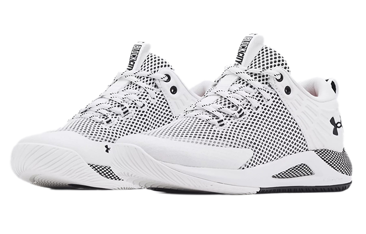 Lookbook (W) Under Armour HOVR Block City 'Putih Hitam' 3023709-101