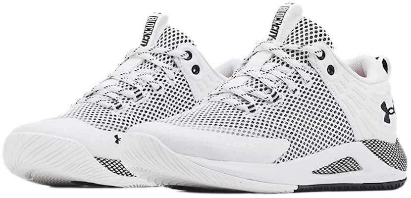 (W) Under Armour HOVR Block City 'Putih Hitam' 3023709-101 Lookbook (W) Under Armour HOVR Block City 'Putih Hitam' 3023709-101