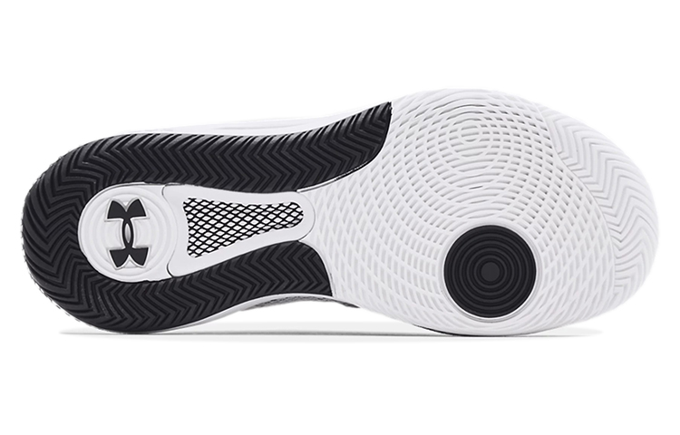 Purchase (W) Under Armour HOVR Block City 'Putih Hitam' 3023709-101