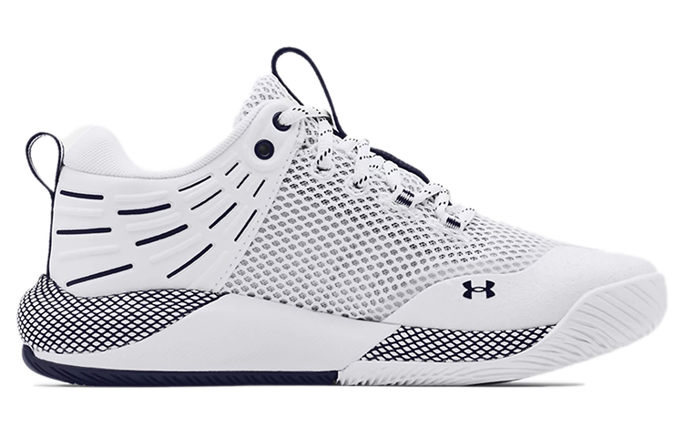 (W)  UA HOVR Block City 'White Midnight Navy' 圖 2