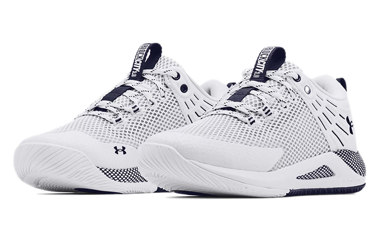 (W)  UA HOVR Block City 'White Midnight Navy' 圖 3