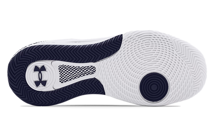 (W)  UA HOVR Block City 'White Midnight Navy' 圖 5