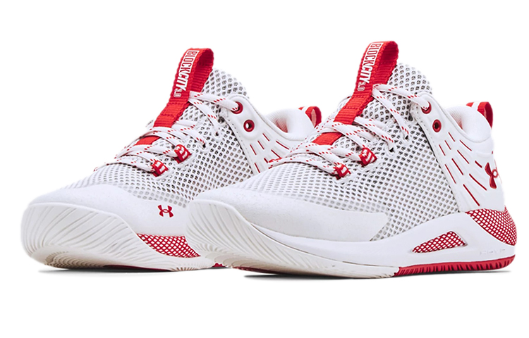 (W)  UA HOVR Block City 'White Red' 圖 3