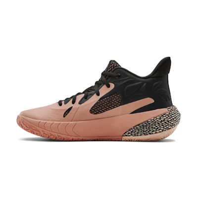(W) UA HOVR Havoc 3 'Mocha Rose Black'
