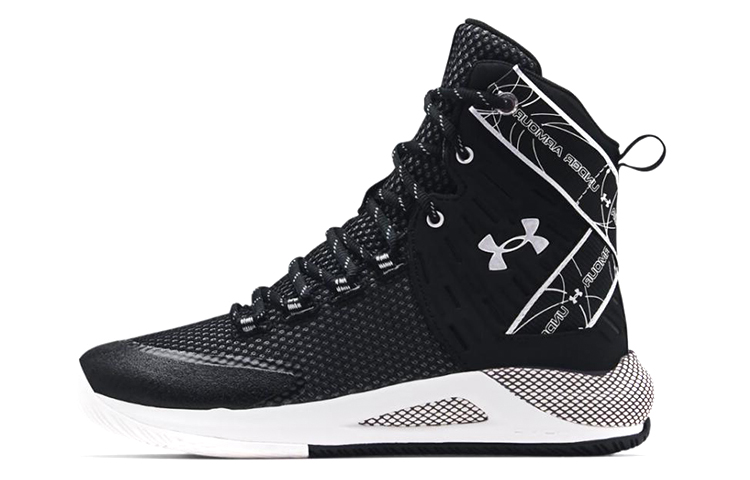 (W)  UA HOVR Highlight Ace 'Black White'