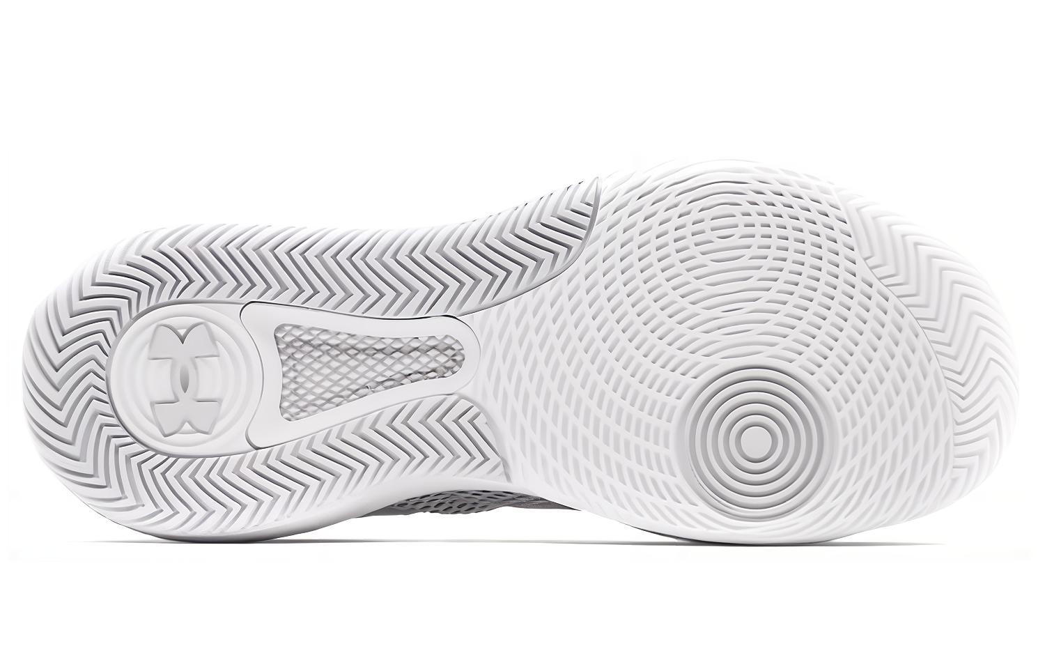 (W)  UA HOVR Highlight Ace 'White Metallic Gold' 圖 5