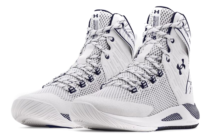 (W)  UA HOVR Highlight Ace 'White Midnight Navy' 圖 3