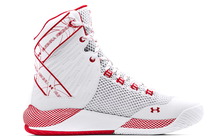 (W)  UA HOVR Highlight Ace 'White Red' 圖 2