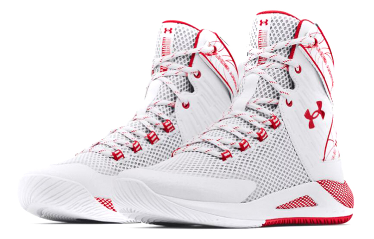 (W)  UA HOVR Highlight Ace 'White Red' 圖 3