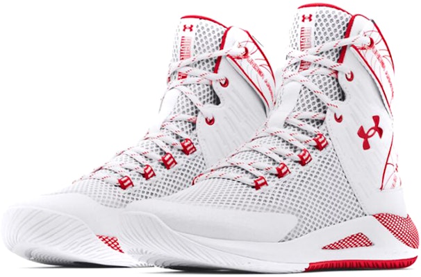 (W) 언더아머 HOVR 하이라이트 에이스 '화이트 레드' 3023708-103 Lookbook (W) 언더아머 HOVR 하이라이트 에이스 '화이트 레드' 3023708-103