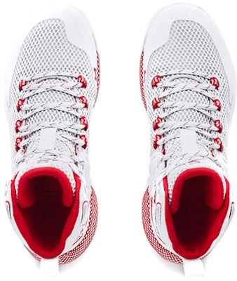 (W) 언더아머 HOVR 하이라이트 에이스 '화이트 레드' 3023708-103 Shop (W) 언더아머 HOVR 하이라이트 에이스 '화이트 레드' 3023708-103