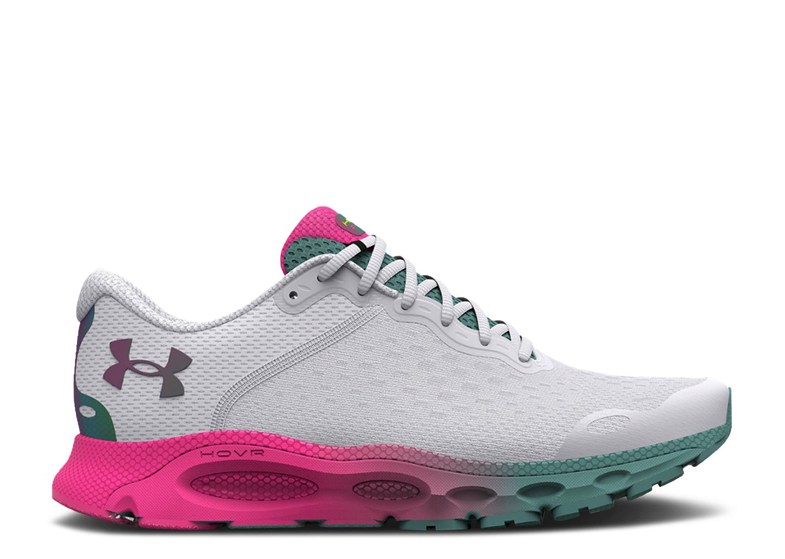 (Women) Under Armour HOVR Infinite 3 Daylight 'White Electro Pink' 3025176-100