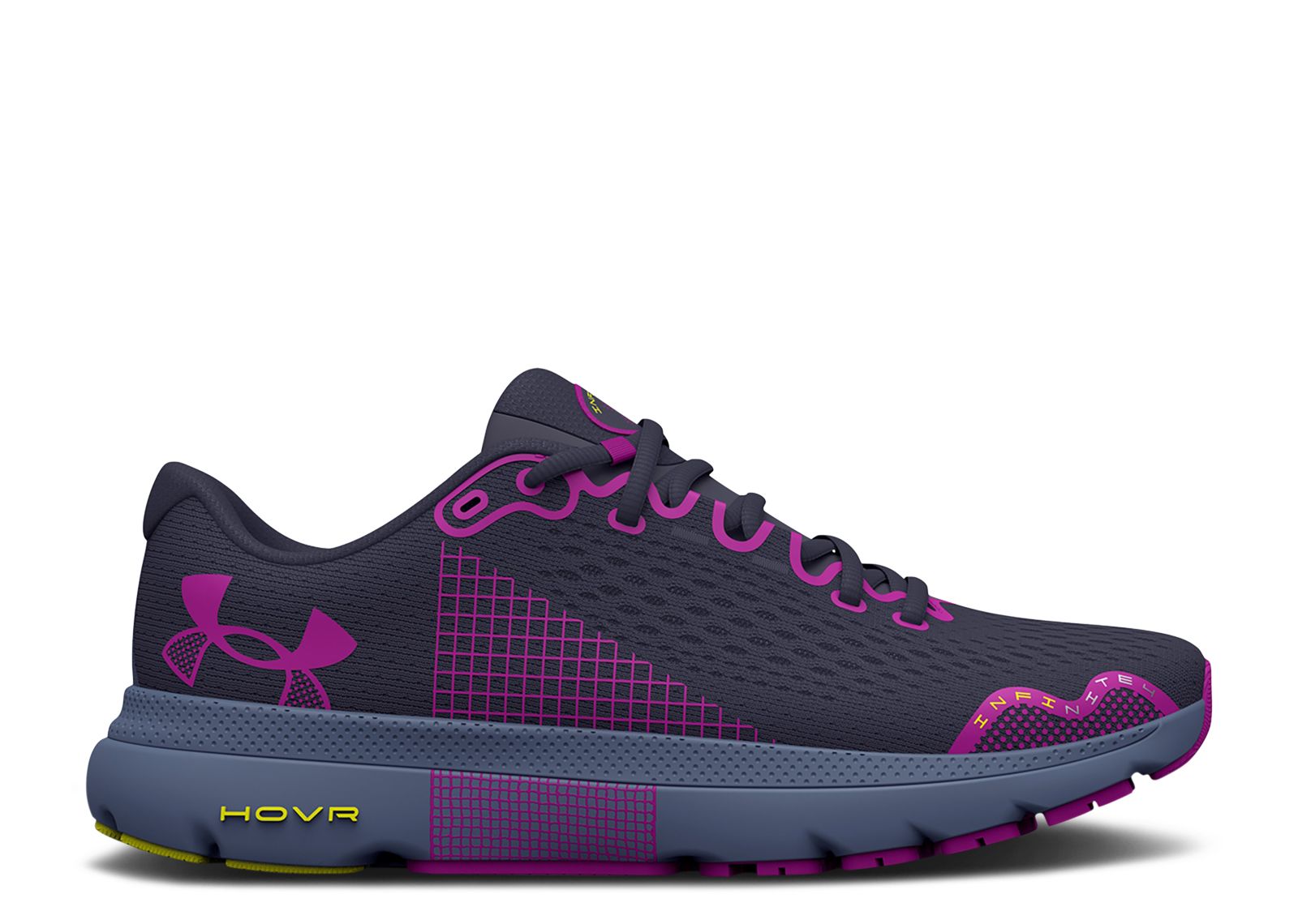 (Women) Under Armour HOVR Infinite 4 'Tempered Steel Aurora Purple' 3024905-500