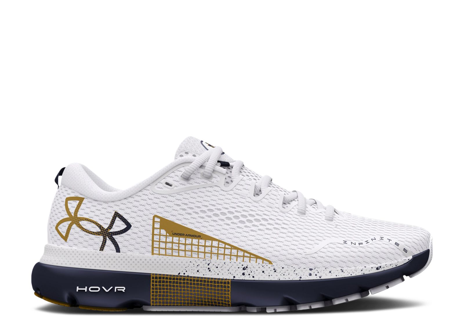 (Women) Under Armour HOVR Infinite 5 Collegiate 'University of Notre Dame' 3027422-102