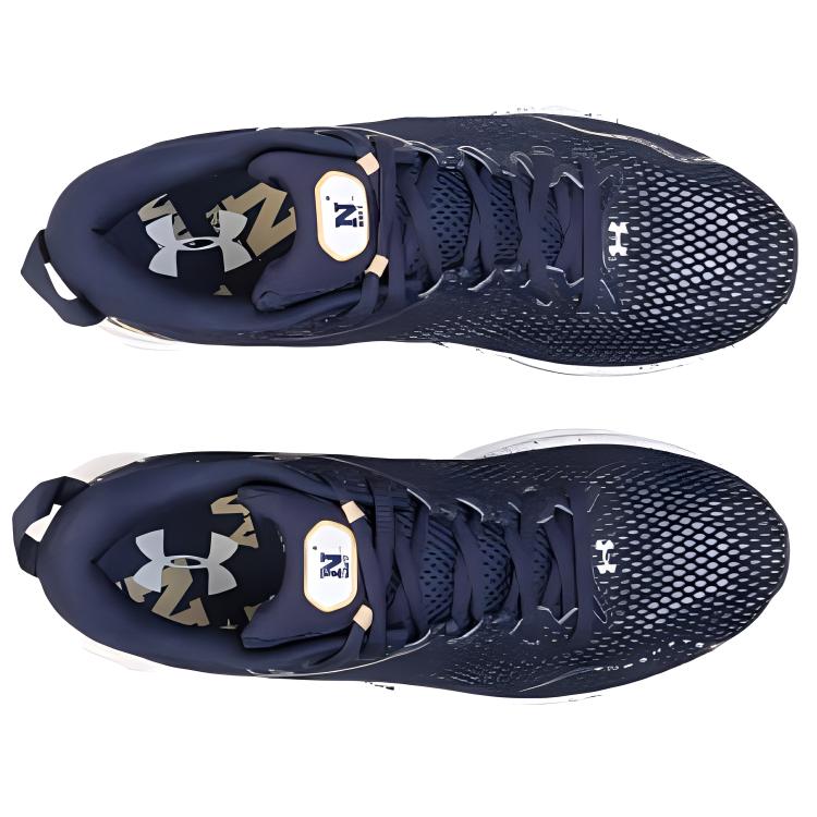 Shop (W) Under Armour HOVR Infinite 5 Team 'Midnight Navy' Sepatu Lari Pria 3027424-400