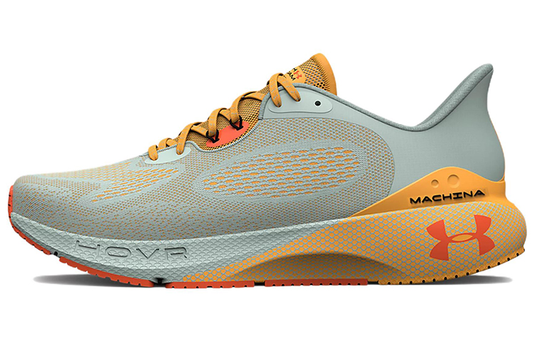 (Women)  Under Armour HOVR Machina 3 'Illusion Green Orange Ice'  3024907-304