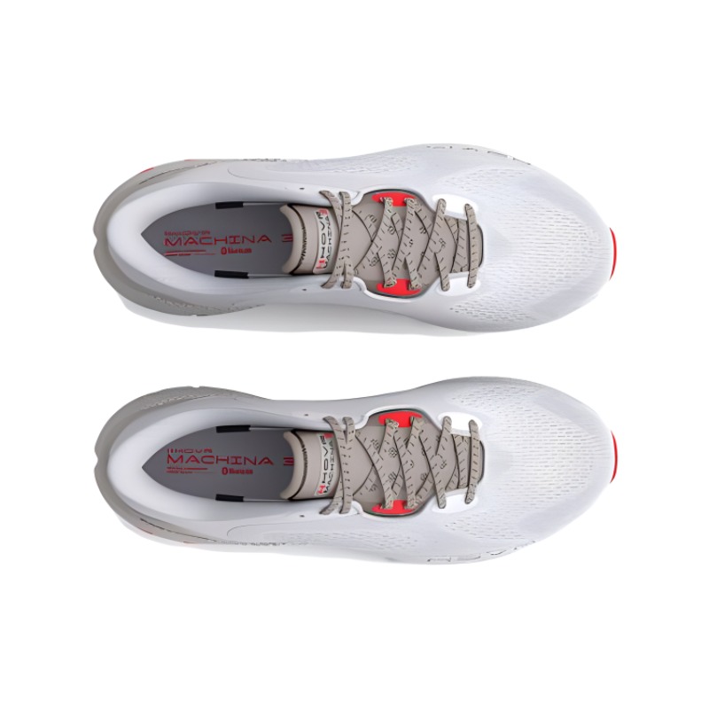 (W)  UA HOVR Machina 3 'White Ghost Grey Red' 圖 3