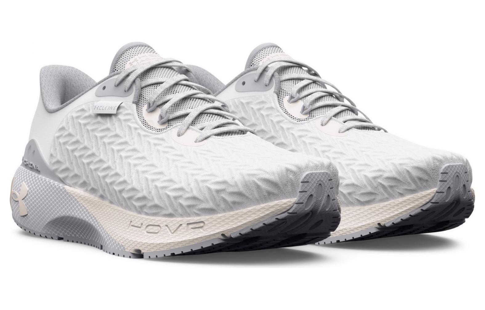 Lookbook （女款）Under Armour HOVR Machina 3 Clone '白色光暈灰'  3026732-100