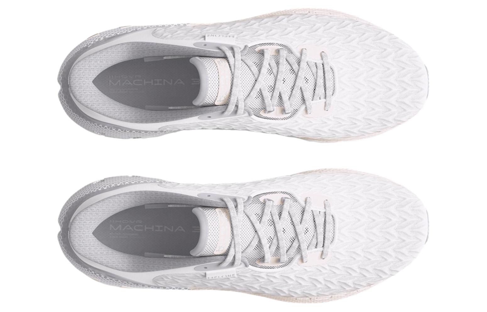 Shop （女款）Under Armour HOVR Machina 3 Clone '白色光暈灰'  3026732-100