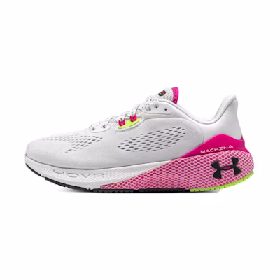 (W) UA HOVR Machina 3 CN 'White Rebel Pink'