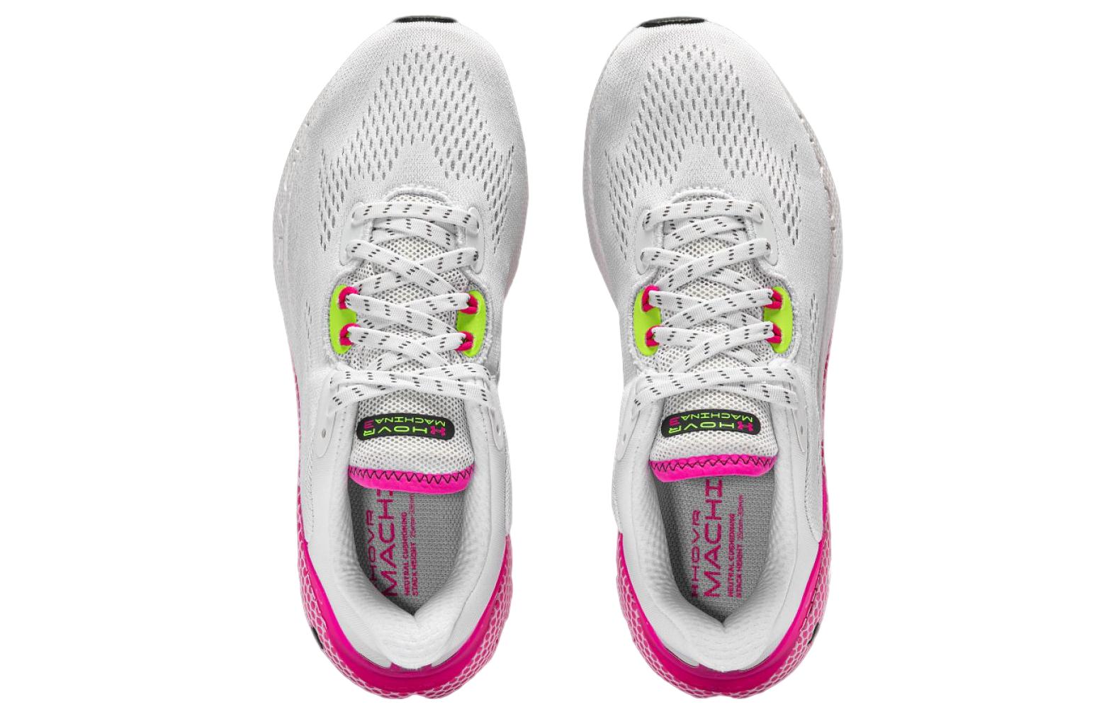 Shop (W) Under Armour HOVR Machina 3 CN 'Blanco Rebelde Rosa' 3025660-105