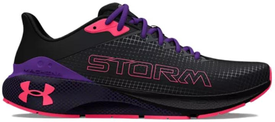 (Women) Under Armour HOVR Machina 'Storm - Black Pink Shock' 3026551-001 Order (Women) Under Armour HOVR Machina 'Storm - Black Pink Shock' 3026551-001