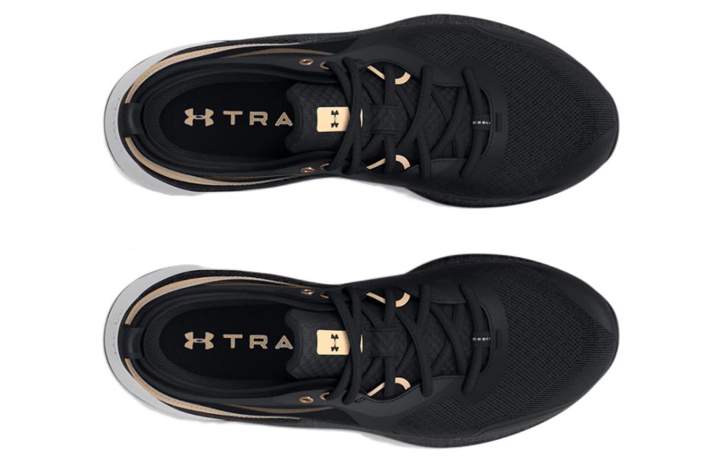 Lookbook (W) Under Armour HOVR Omnia ''Metallic - Schwarz Pfirsich Eis'' 3025567-001