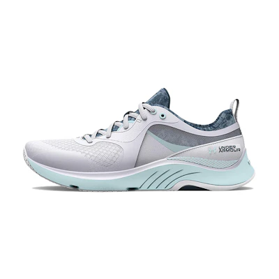 (W) UA HOVR Omnia 'White Breaker Blue'